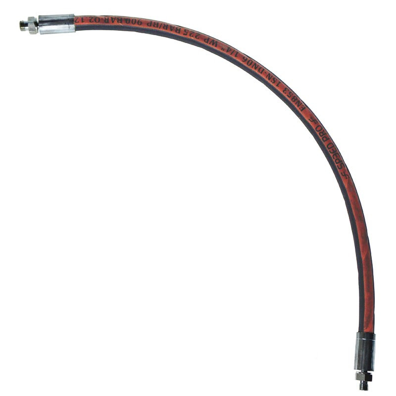 pressure hose for injection - whip