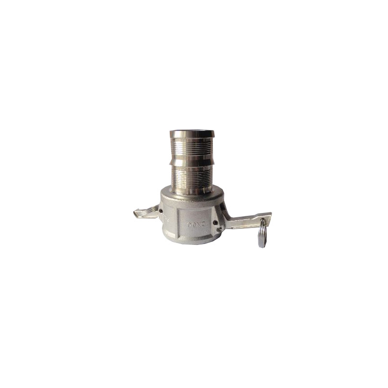 Camlock connector socket with DN50 sleeve