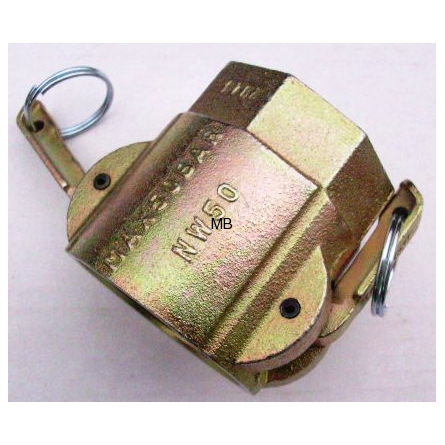 CAMLOCK connector, DN50 socket, internal thread 2