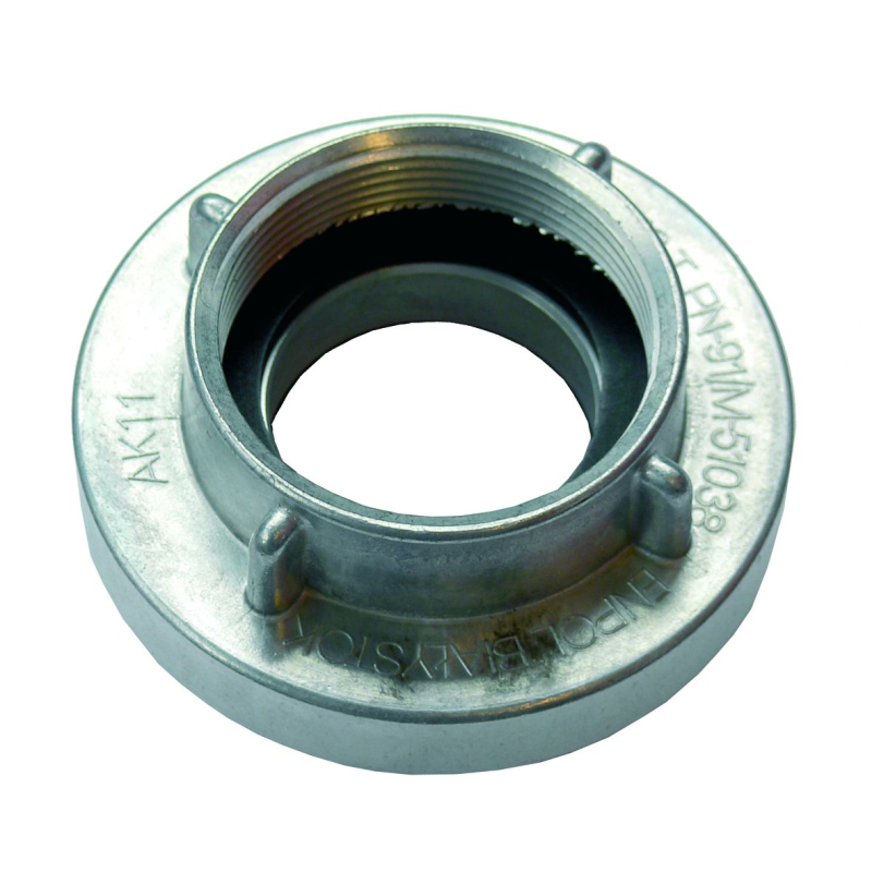 connector for silo hood flap - internal thread 2