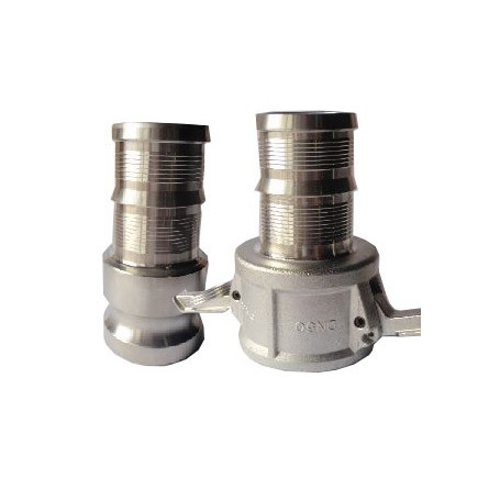 CAMLOCK connector plug + socket with DN50 SR sleeve