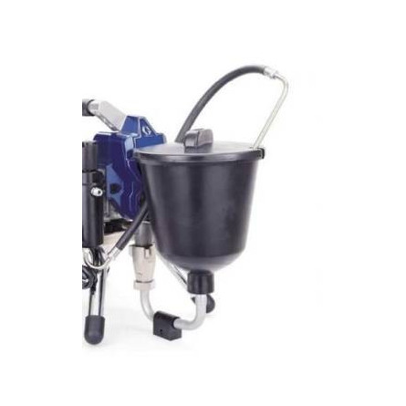 5.7 L GRACO paint container with adapter - 17H171