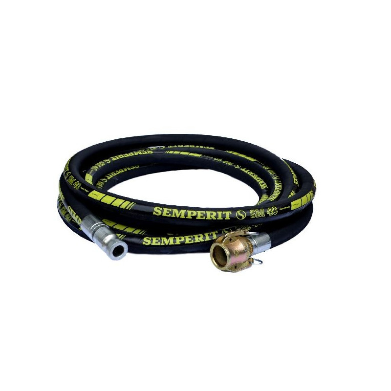 DN25 plastering hose, 5 m – CAMLOCK swivel connector