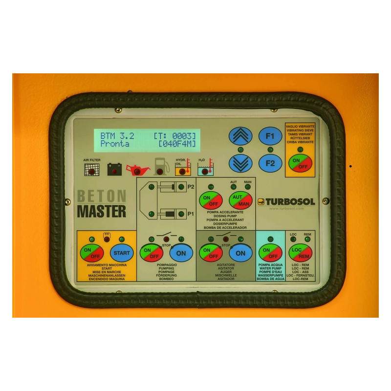 pompa tłokowa do betonu BETON MASTER - TURBOSOL pompa tłokowa do betonu BETON MASTER - TURBOSOL