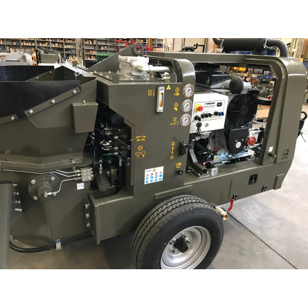 TB30 stationary concrete pump - TURBOSOL