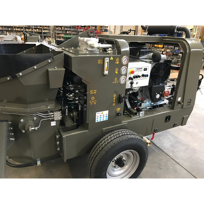 pompa tłokowa do betonu TB30 - TURBOSOL pompa tłokowa do betonu TB30 - TURBOSOL