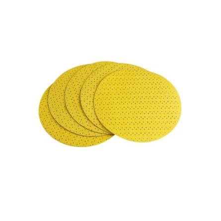 yellow perforated sandpaper 120