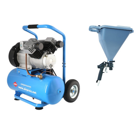 LM 25-350 spray unit + HOPPER