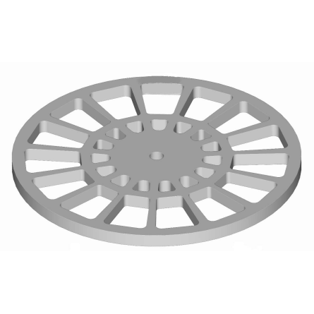 SSB 24 steel carrier plate