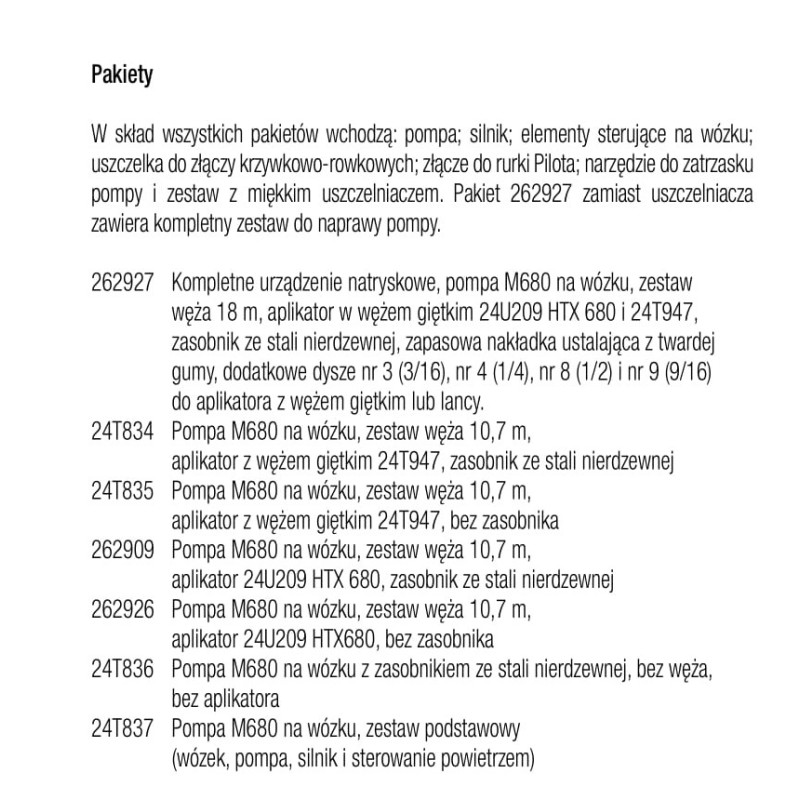 M680 spray unit - GRACO