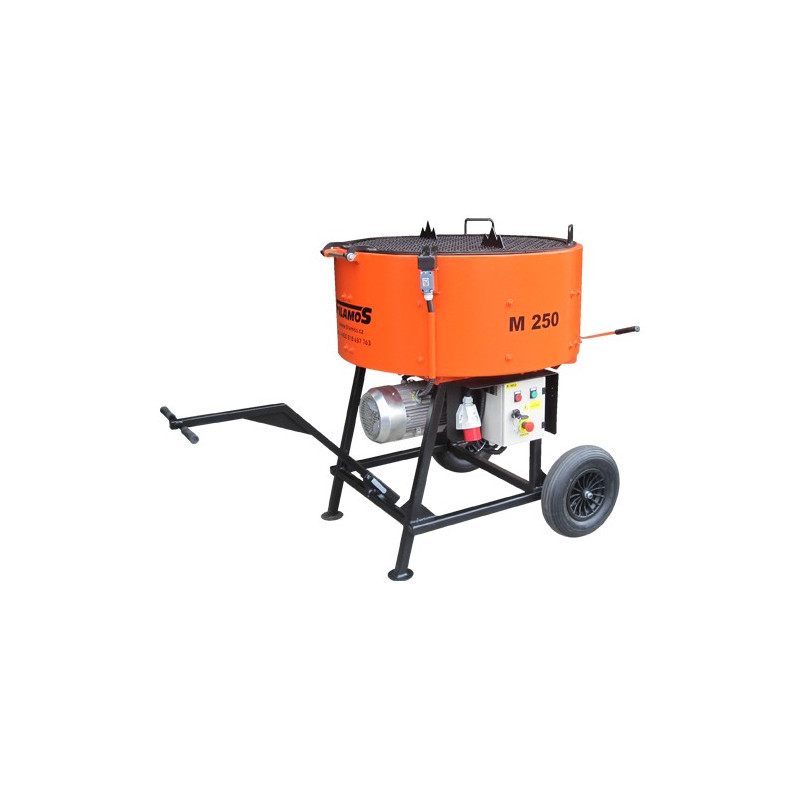 M 250/5.5 kW counter-rotating mixer with replaceable blades