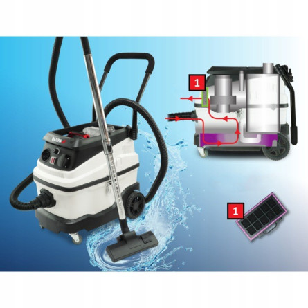 DP 1600/30 STRONG construction vacuum cleaner with water filter