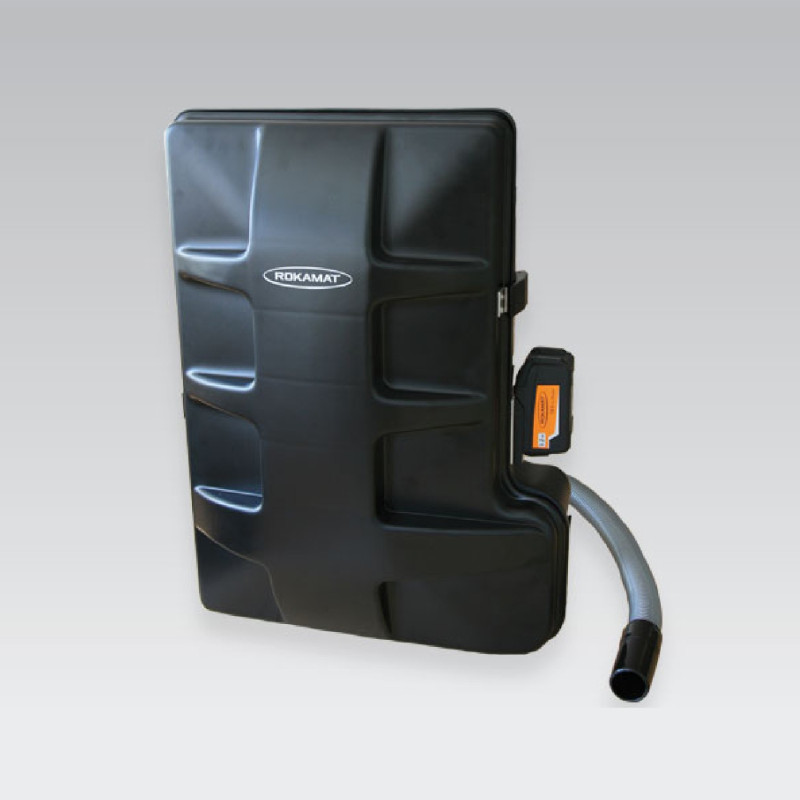 FOX grinder + RUCKSACK AKU vacuum cleaner - ROKAMAT