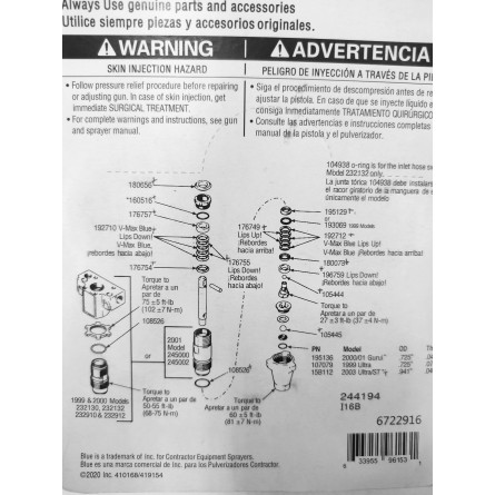 SPT395 pump repair kit