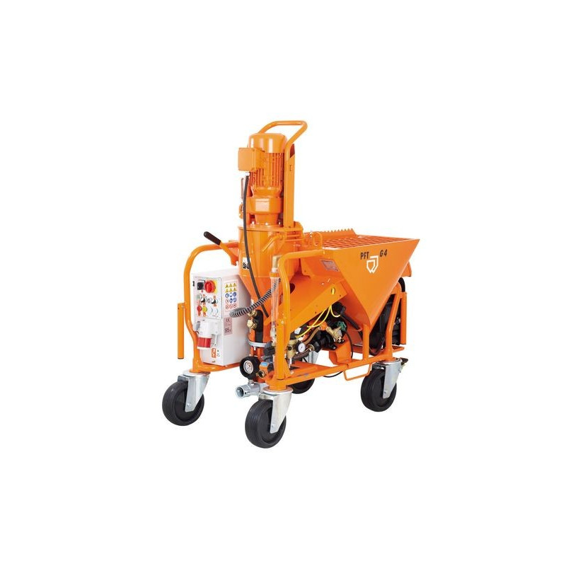 PFT G4 FC-230/400V plastering machine with water pump