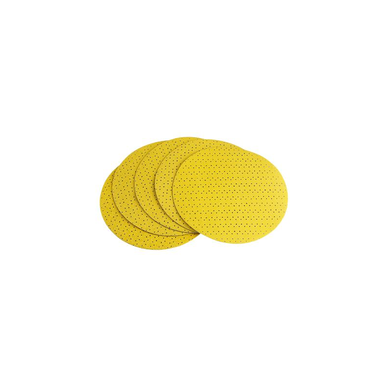 yellow sandpaper with holes, 60 grit