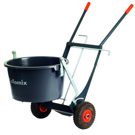 transport trolley for 65 l containers - COLLOMIX