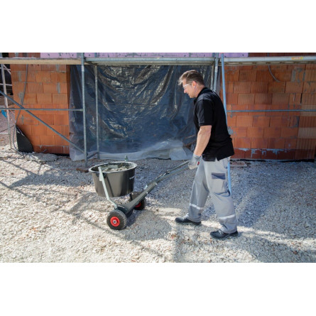 transport trolley for 65 l containers - COLLOMIX