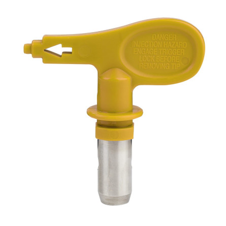Wagner TradeTip 3 paint spray nozzle with filter for hydrodynamic airless paint sprayers.
