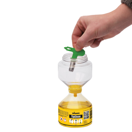 TITAN nozzle cleaning hourglass