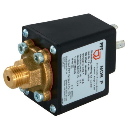 Original water pressure switch for PFT units, MDR P 1/4" 1.9 - 2.2 bar.