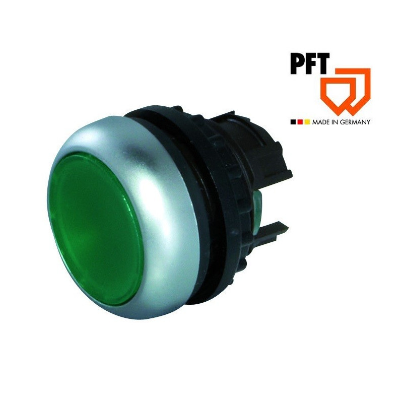 illuminated green button - PFT G4 old type