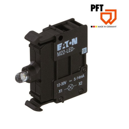 LED button frame, white - PFT G4 new type