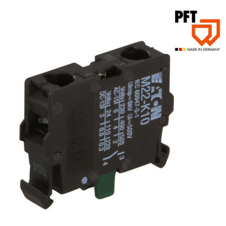 NO contact button - PFT plastering machine