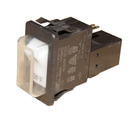 main switch for the MIXER VERTIGO trowel