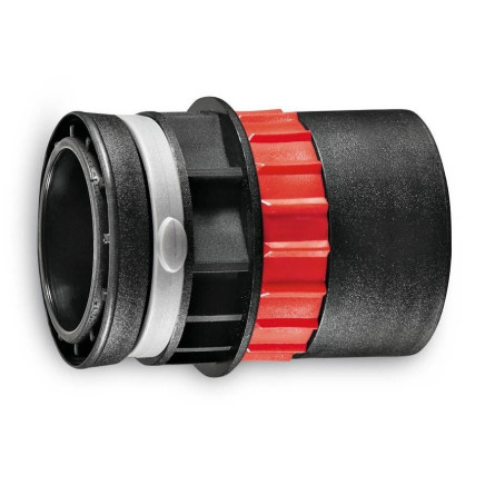 32 mm vacuum cleaner connection with FLEX giraffe adjustment