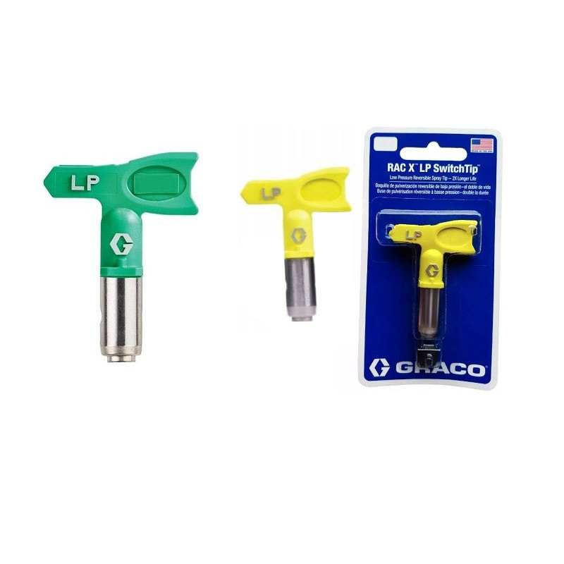 low-pressure paint spray nozzle, green LP GRACO