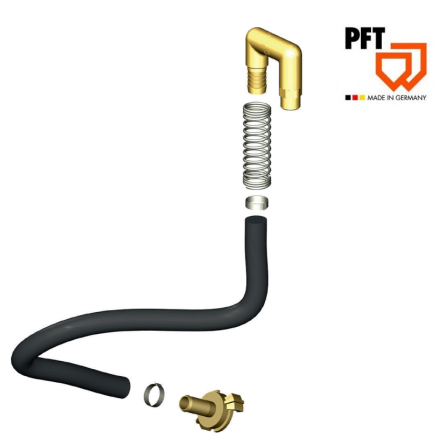 hose unit - 1/2'' PFT G4 aggregate funnel hose