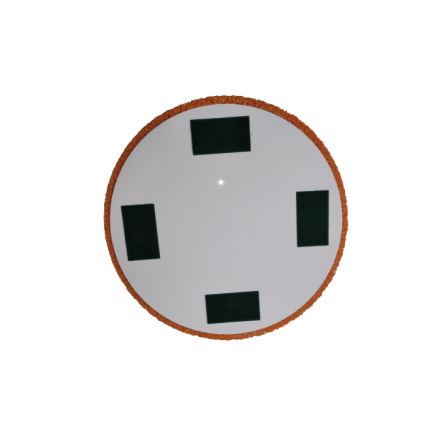 rubber sponge for plastering trowel, 38 cm disc