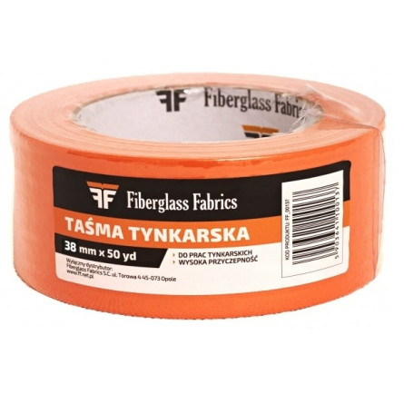 Plaster tape 38x50m Facade Orange