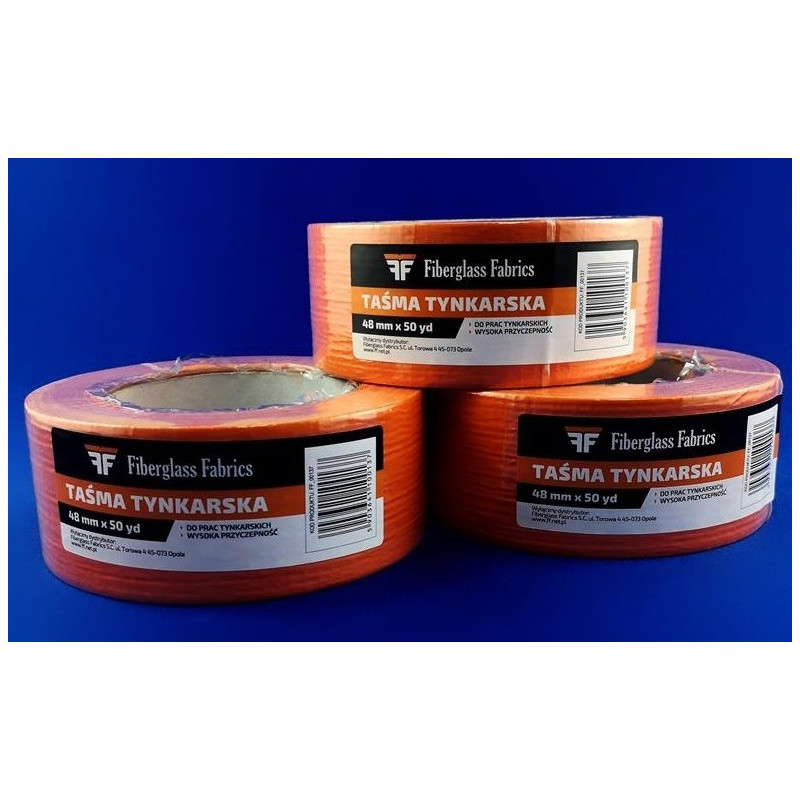 Plaster tape 48x50m Facade Orange