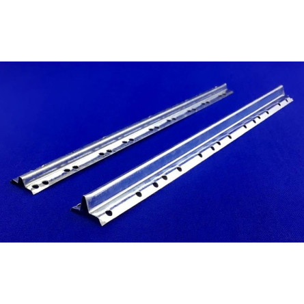 Concealed Steel Galvanised Guide Rail W6 - 3m