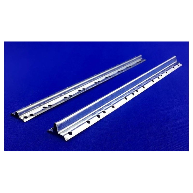 Concealed Steel Galvanised Guide Rail W6 - 3m