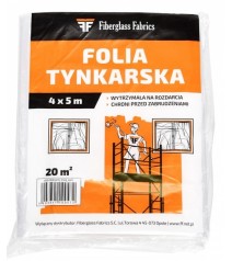 Folia Tynkarska 4x5m 600g Wzmocniona 20m2