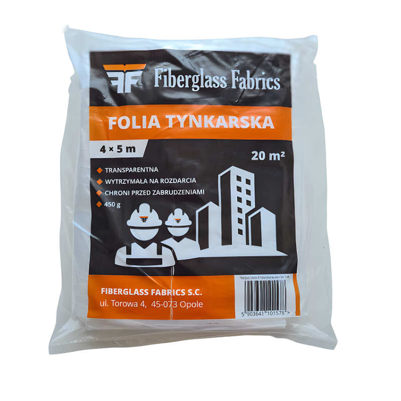 Plastering foil 4x5m 450g 20m²