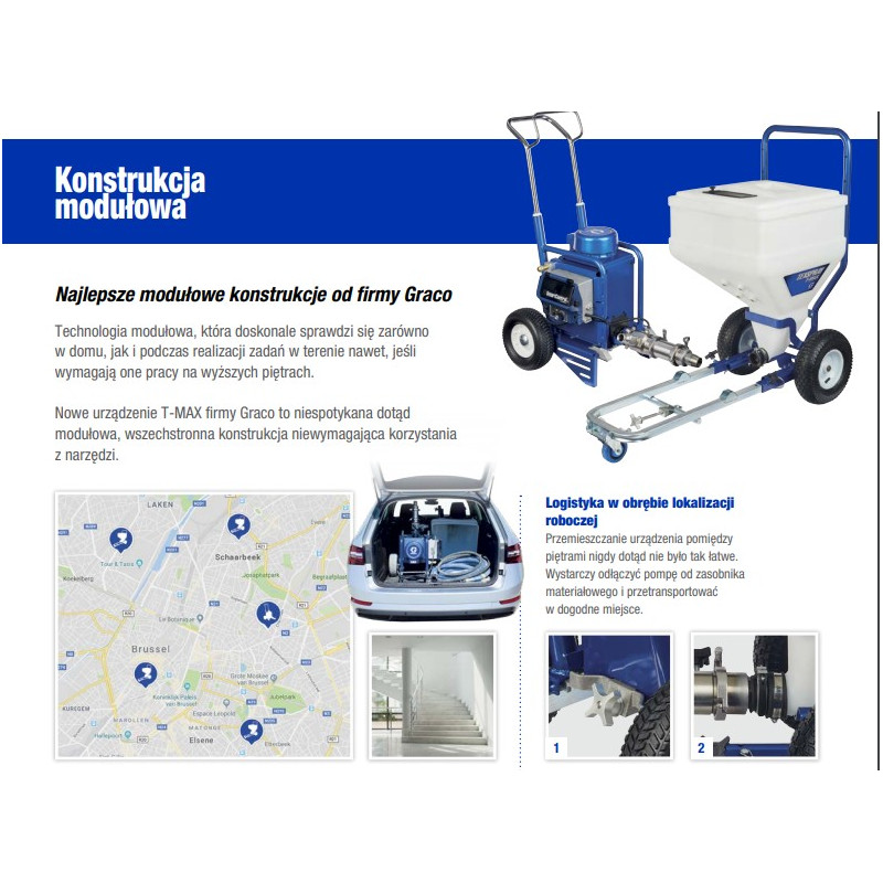 Agregat natryskowy T-MAX 506 - GRACO