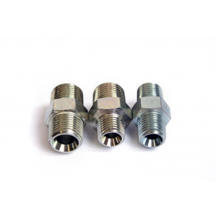 paint hose connector - external thread 1/4" x 1/4"