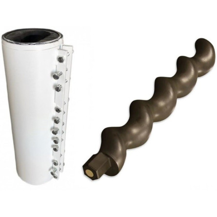 Stator + Rotor 2L8 W Clamp / 6K - STRONG Complete Worm Pump