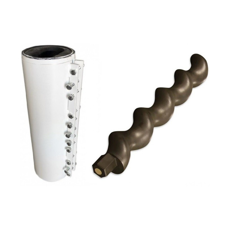 Stator + Rotor 2L8 W Clamp / 6K - STRONG Complete Worm Pump