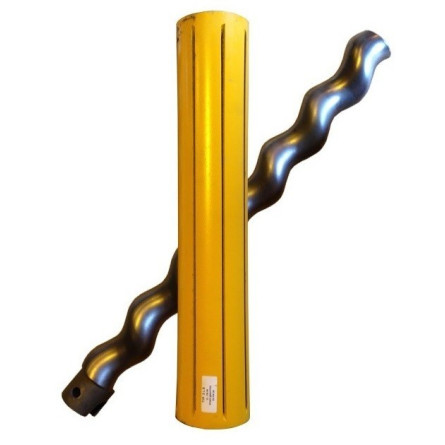 Stator + Rotor 2L6 - Slotted, STRONG Gap Complete Worm Pump