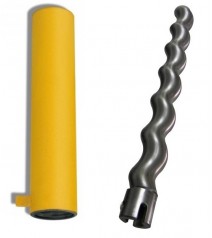 Stator + Rotor 2L6 - Bezobsł, Otwór STRONG Kompletna Pompa Ślimakowa Szneka