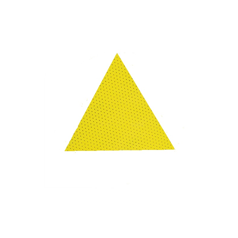 yellow triangular sandpaper, 150 grit - 017226
