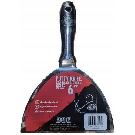 Set of Single-Piece Putty Knives in a Case OLEJNIK 7 Pieces