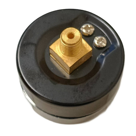 Air pressure gauge 0-12 bar Rear outlet 1/8"