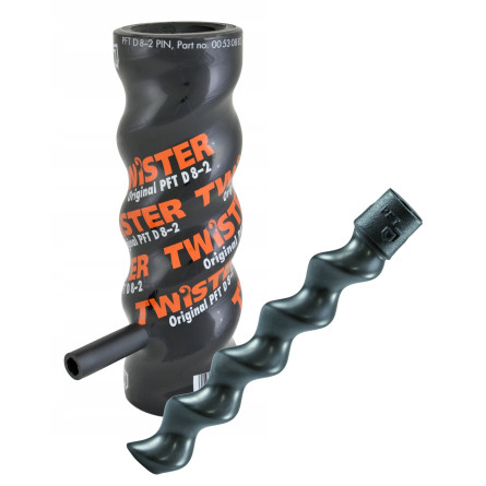 Stator + Rotor D8-2 PFT TWISTER PIN Complete Screw Pump