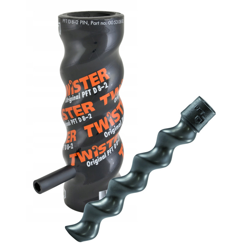 Stator + Rotor D8-2 PFT TWISTER PIN Complete Screw Pump